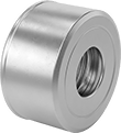 Image of Product. Ultra-Low-Friction Bearing Collet Nut with External Round Drive. Front orientation. Collet Nuts. ER Collet Nuts.