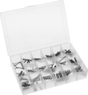 Image of Product. Front orientation. Compression Springs. Compression Spring Assortments.