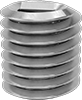 Lubricant-Free Screw-Locking Seize-Resistant Helical Threaded Inserts