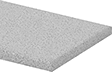 Image of Specification. Front orientation. Rectangle. Diamond Files for Ultrasonic Polishers, Straight File.