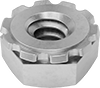 Narrow-Profile Locknuts with External-Tooth Lock Washer