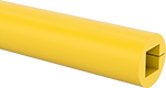 Image of Product. Straight. Front orientation. Tubing Guards. Build-Your-Own Heavy Duty Foam Tubing Guards, For Rectangular Tubes, Abrasion-Resistant Polyurethane Foam, Straights.