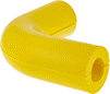 Image of Product. Elbow. Front orientation. Tubing Guards. Build-Your-Own Heavy Duty Foam Tubing Guards, For Round Tubes, Abrasion-Resistant Polyurethane Foam, Elbows.
