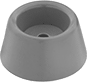 Image of Product. Front orientation. Bumpers. Load-Rated Unthreaded-Hole Bumpers, Style 1.