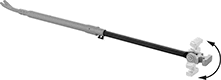 Image of Product. Adjustable U-Shaped Head. Front orientation. Contains Annotated. Rebar Benders. Adjustable Head Angle, U-Shaped Head.