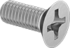 JIS Steel Flat Head Screws