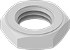 Plastic Thin Hex Nuts