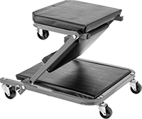 Image of Product. Shown as a Stool. Front orientation. Creepers. Convertible Creeper/Stools.