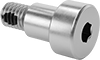 Thread-Locking Stainless Steel Hex-Drive Precision Shoulder Screws