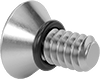 Sealing Tamper-Resistant Torx Stainless Steel Flat Head Screws