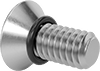 Sealing Tamper-Resistant Torx Stainless Steel Flat Head Screws 