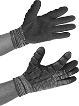 Image of ProductInUse. Front orientation. Gloves. Work Gloves for Hammers.