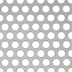 Image of Product. Front orientation. Perforated Sheets. High-Strength Aluminum Perforated Sheets.