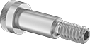 Image of Product. Back orientation. Shoulder Screws. Dual Hex-Drive Stainless Steel Shoulder Screws.