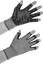 Image of ProductInUse. Front orientation. Gloves. Open-Finger Cut-Protection Gloves.