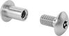 Tamper-Resistant Torx Binding Barrels and Screws