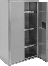 Image of Product. Front orientation. Cabinets. Harsh Environment Shelf Cabinets.