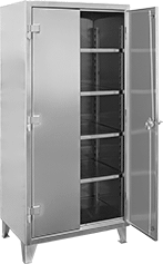 Image of Product. Front orientation. Cabinets. Extra Heavy Duty Harsh Environment Shelf Cabinets.