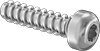 Steel Torx Plus Rounded Head Thread-Forming Screws for Thin-Walled Holes in Plastic