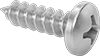 Stainless Steel Phillips Rounded Head Screws for Sheet Metal