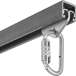Image of ProductInUse. Front orientation. Fall-Arrest Anchors. Strut Channel Fall-Arrest Anchors.