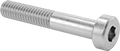 Image of Product. Front orientation. Socket Head Screws. Low-Profile Stainless Steel Socket Head Screws with Pilot Recess.