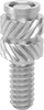 Male Heat-Set Threaded Inserts for Plastic