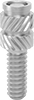 Male Heat-Set Threaded Inserts for Plastic