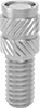 Male Heat-Set Threaded Inserts for Plastic