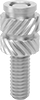 Male Heat-Set Threaded Inserts for Plastic