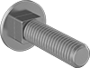 High-Strength Grade 8 Steel Square-Neck Carriage Bolts