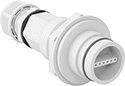 Image of Product. Front orientation. Breakaway Connectors. Magnetic Breakaway Connectors, Panel-Mount Sockets.