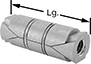 Image of Product. Front orientation. Contains Annotated. Anchors. Anchors for Block and Brick.