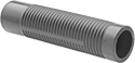Image of Product. Front orientation. Hand Grips. High-Temperature Round Hand Grips , Ribbed.