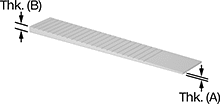 Image of Product. Front orientation. Contains Annotated. Shims. Taper, Sold Individually, Composite.