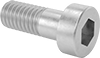 Low-Profile Steel Socket Head Screws with Pilot Recess