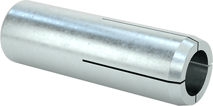 Image of Product. Back orientation. Steel Female-Threaded Anchor for Concrete, 3/4"-4-1/2 Size Coil Threads.