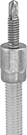 Image of Product. Front orientation. Threaded Rod Anchors.