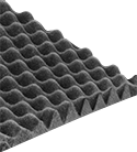Image of Product. Front orientation. Acoustic Insulation. Contoured Acoustic Insulation Sheets.