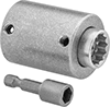 Image of Product. Front orientation. Rivet Tools. Tools for Hex-Drive Rivets, Drivers.