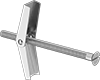 Flat Head Toggle Bolts