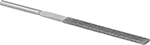 Image of Specification. Front orientation. 1 13/16" Diamond Surface Length. Rectangular Diamond Files.