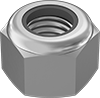 High-Profile Nylon-Insert Locknuts