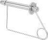 Clevis Pins with Wire Retainer