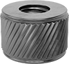 Press-In Threaded Inserts for Soft Metal