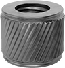 Press-In Threaded Inserts for Soft Metal