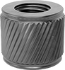 Press-In Threaded Inserts for Soft Metal