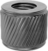 Press-In Threaded Inserts for Soft Metal