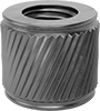 Press-In Threaded Inserts for Soft Metal