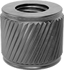 Press-In Threaded Inserts for Soft Metal